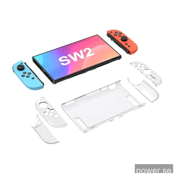 Dacota Gaming Nintendo Switch 2 Ultraslimmat kristallskal