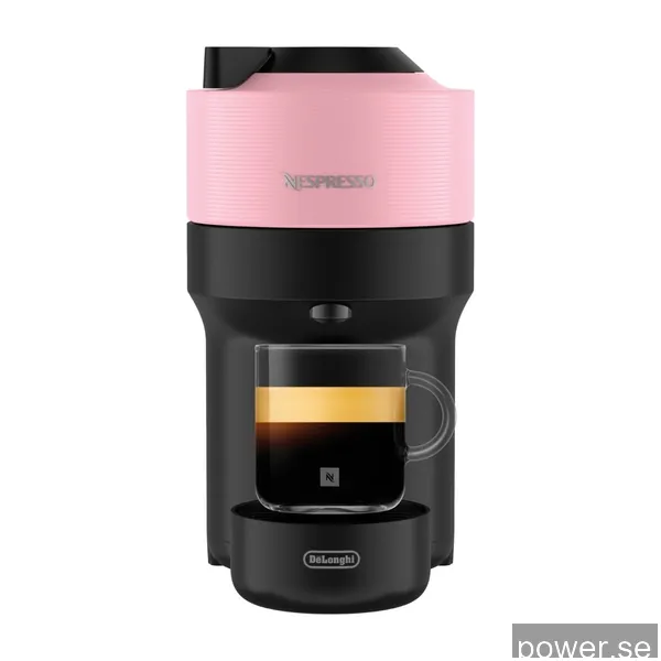 Nespresso Vertuo Pop kapselmaskin by DeLonghi (Candy rosa)