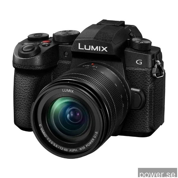 Panasonic Lumix G97 VARIO 12-60 mm f/3.5-5.6 paket DC-G97ME, svart