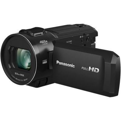 Panasonic HC-V900 - Videokamera 1 080 p - 8.57 MP - 24x optisk zoom - flashkort
