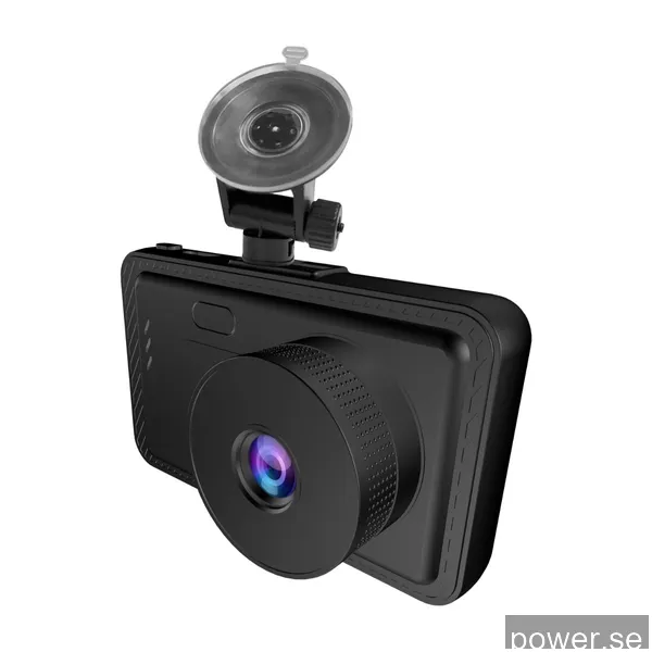 Denver CCT-1650 bilkamera med 3" IPS-skärm, svart