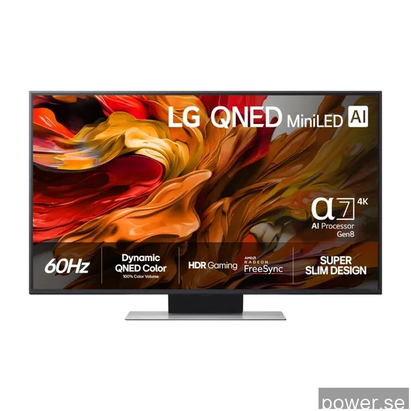 LG 50" 4K QNED Edge MiniLED TV 2025 50QNED87A6D