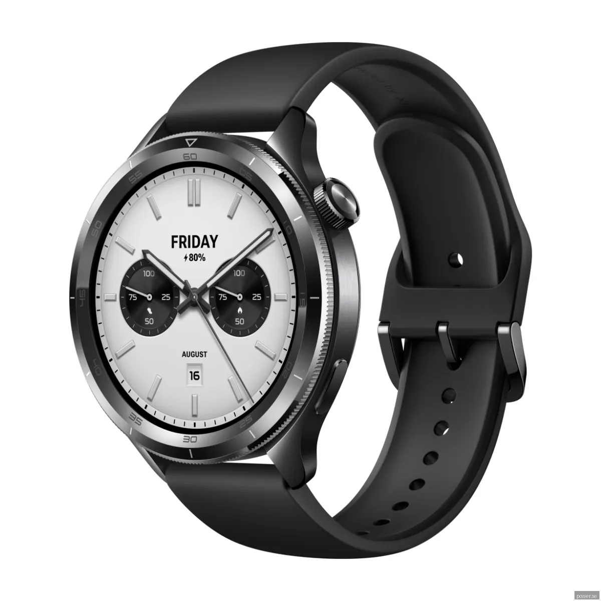 Xiaomi Watch S4 46 mm smartwatch, svart