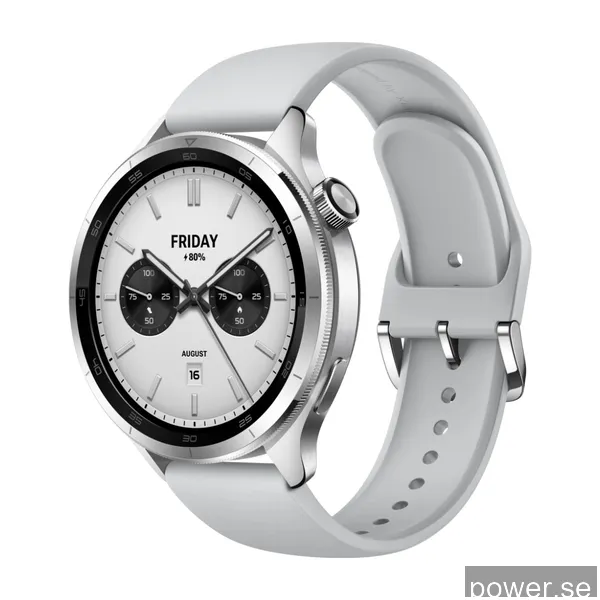 Xiaomi Watch S4 46 mm smartwatch, silver