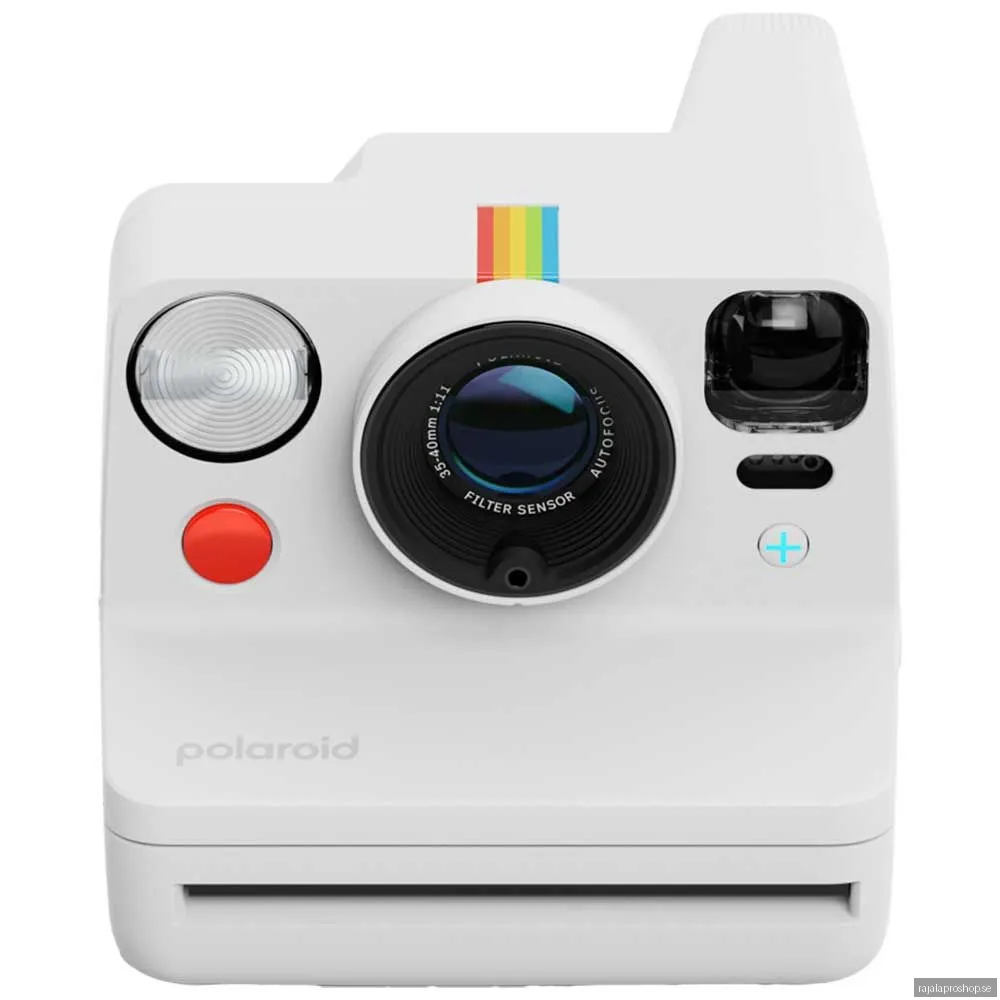Polaroid Now+ Gen. 3 direktkamera (vit)