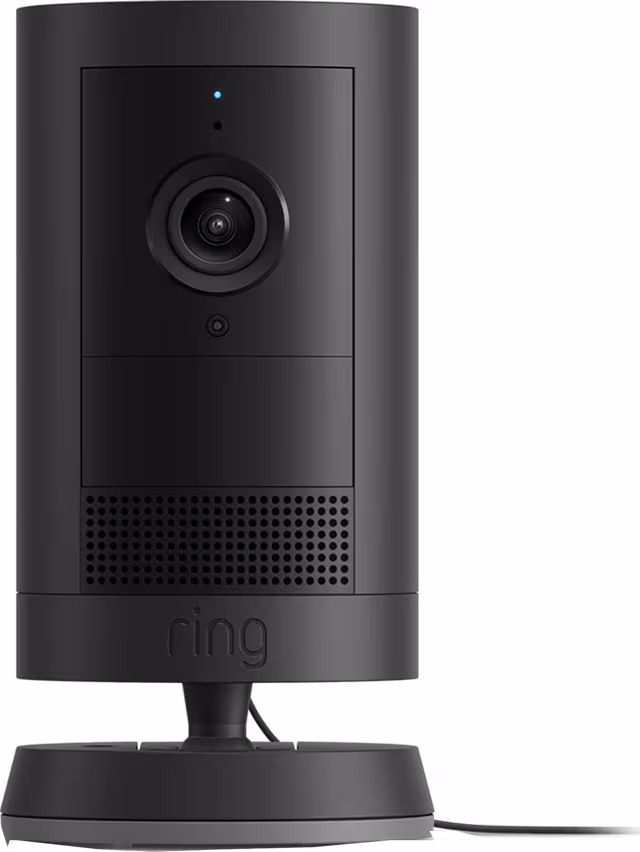 Ring Outdoor Cam Plus Plug-in Retinal 2K - Black