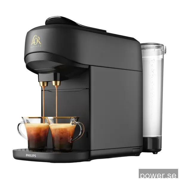 L'OR Barista Absolu kapselmaskin, svart