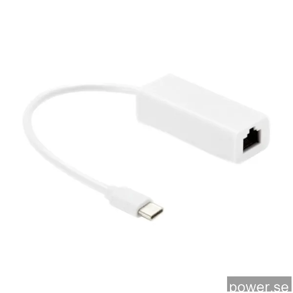 Conecto UE11 USB-C Ethernet-adapter, vit