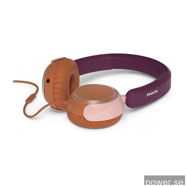 Philips TAK2000MP - Barnhörlurar - 85dB Max - Lila
