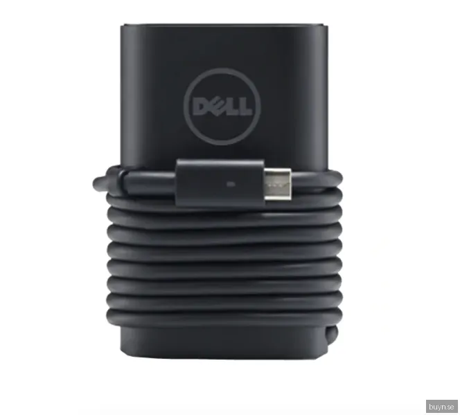 AC-adapter Dell 90W USB-C, inkl. 3-pol strömkabel