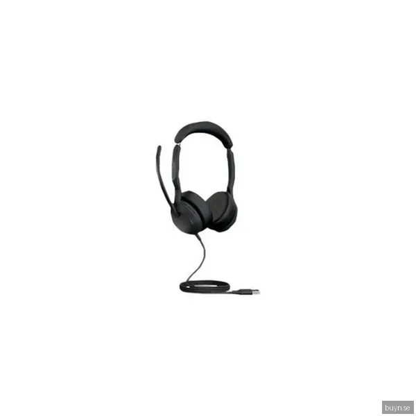 Jabra Evolve2 50 USB-A UC Stereo Svart