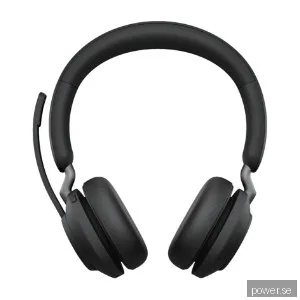 Jabra Evolve2 65 UC stereo headset, svart