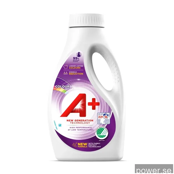 A+ Flytande tvättmedel colour 880 ml