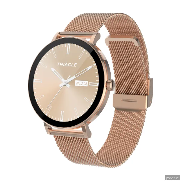 Triacle Legacy Two Oro smartwatch för fitness, roséguld