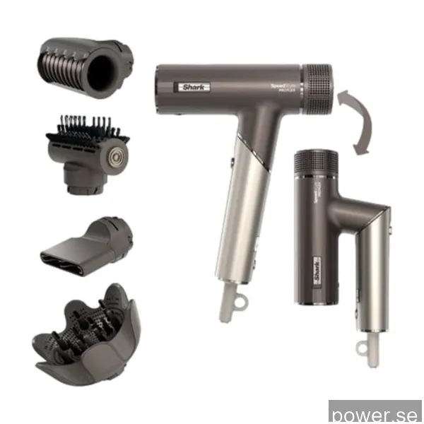 Shark SpeedStyle Pro Flex 4-i-1 hårfön