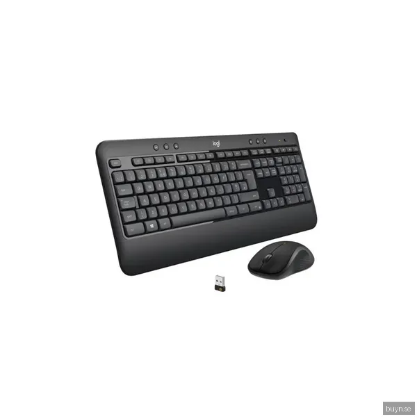 Logitech MK540 Advanded Wireless Combo - US - Tastatur & Mus set - Engelska (US) - Svart