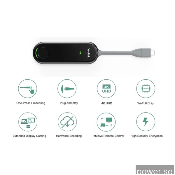 Yealink PA20 innehållsdelning IP BYOD enhet