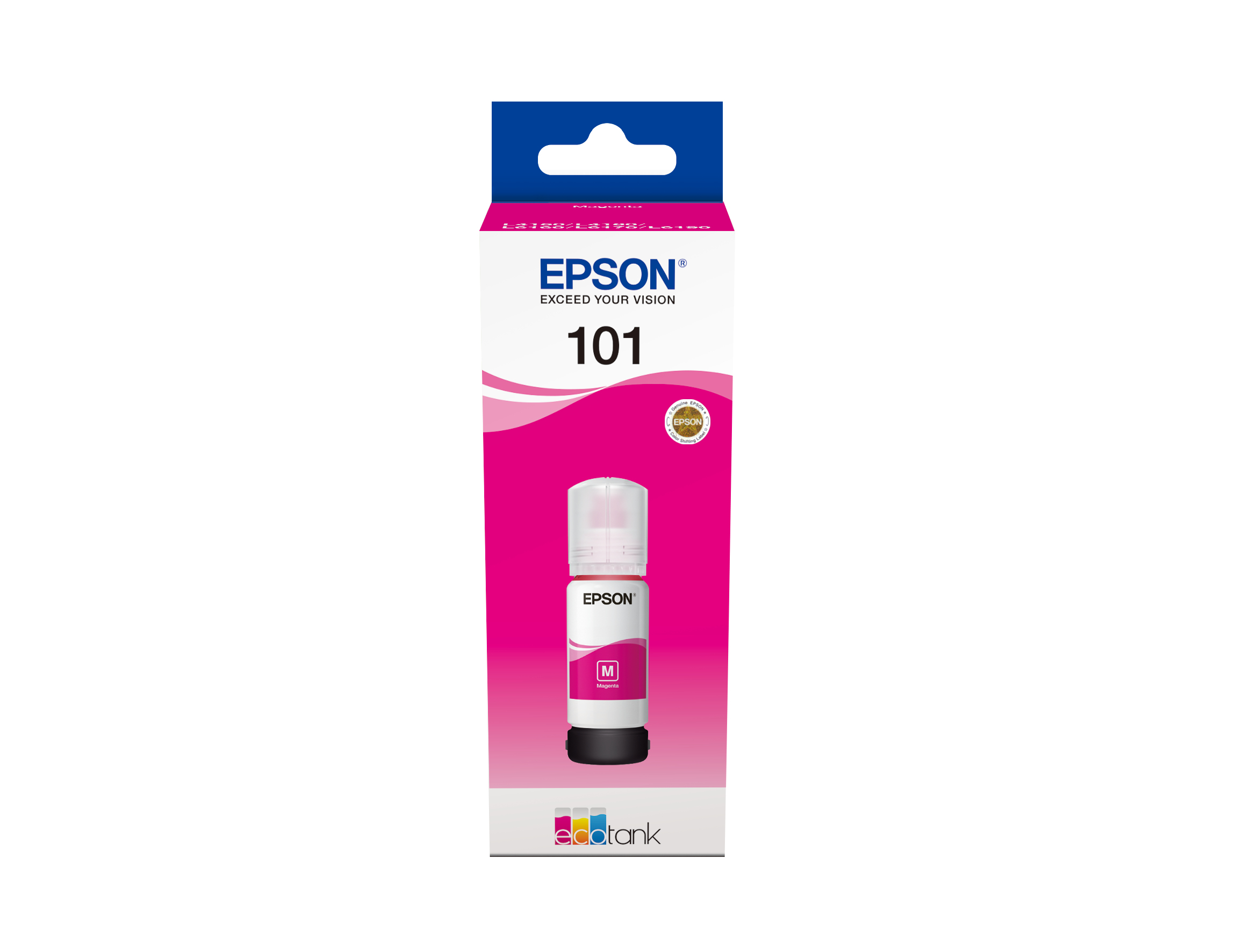 Epson EcoTank 101 Magenta, flaska 70ml, 6000 sidor