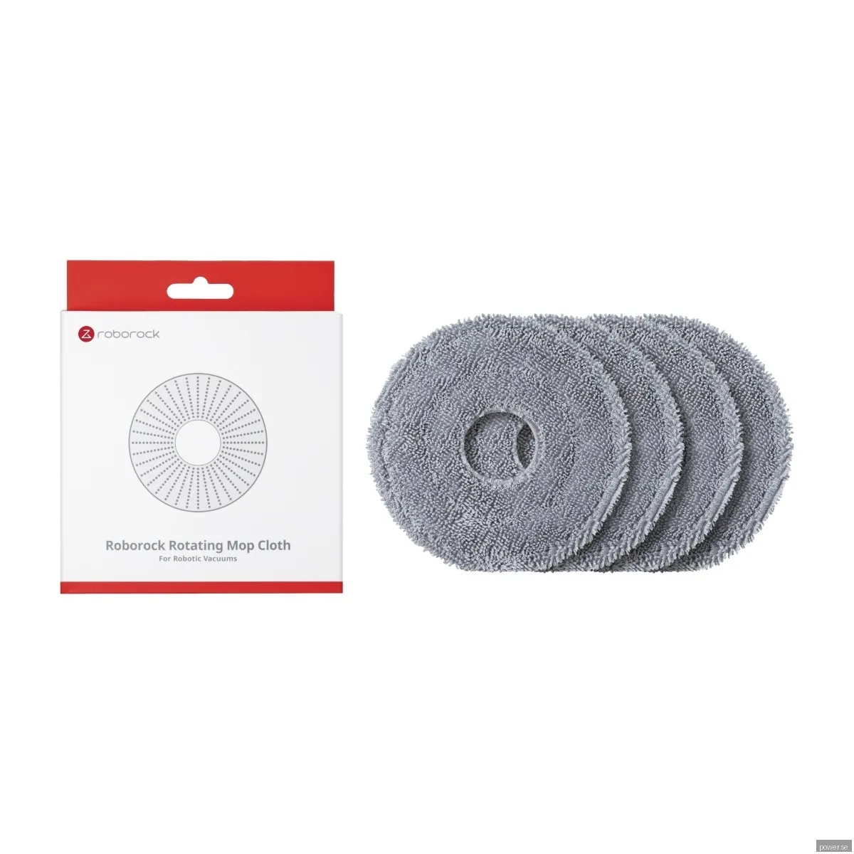 Roborock roterande moppdynor QR798/Qrevo S Pro (4-pack)