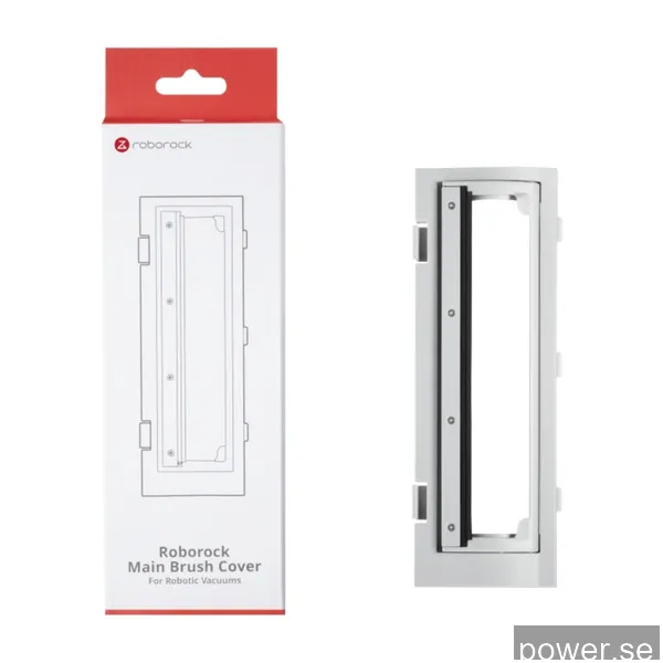 Roborock S8 Pro/Q10 huvudborstskydd, ljusgrå
