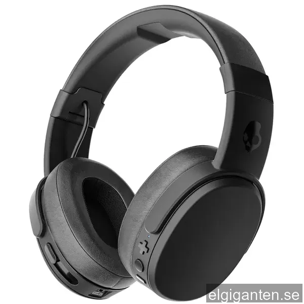Skullcandy Crusher trådlösa around-ear hörlurar (svart)