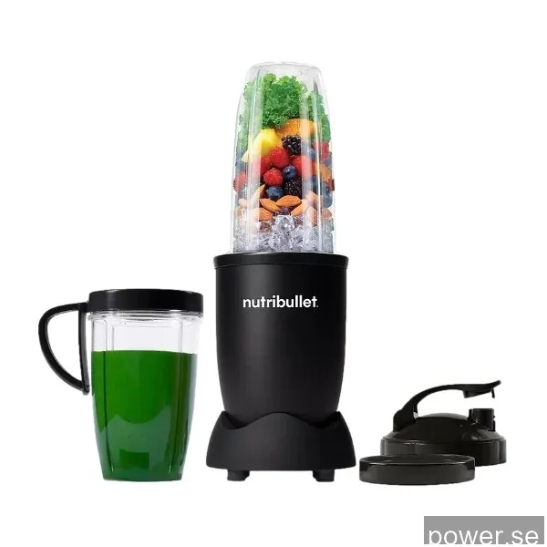 Nutribullet Pro 900 NB907MAB mixer, svart