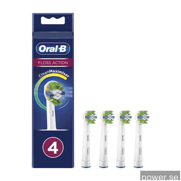 Oral-B Floss Action borsthuvuden, 4 st