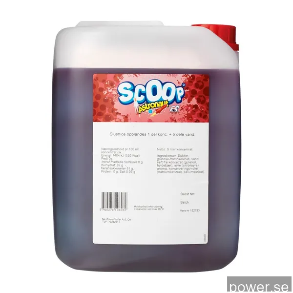 Scoop Astronaut slush koncentrat 5L