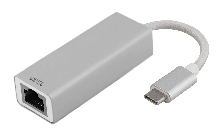 Deltaco PRIME USB-C to RJ45