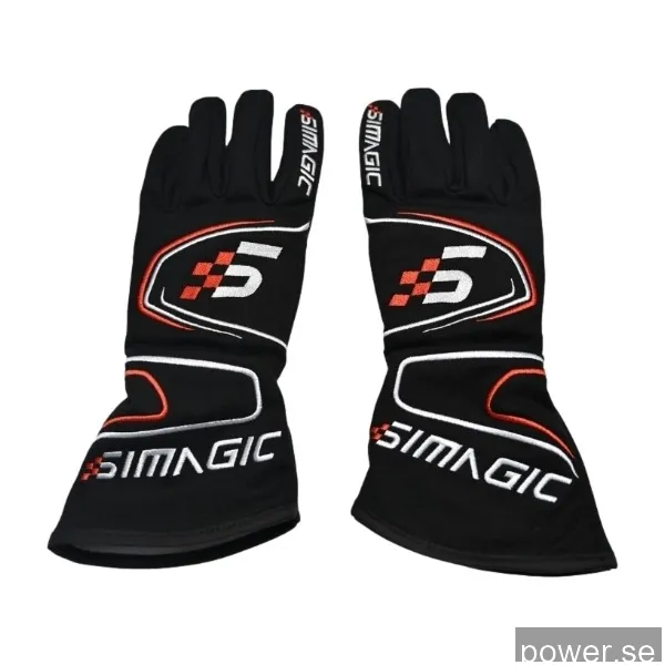 Simagic Logoed simracinghandskar, L
