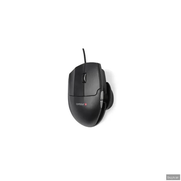 Contour Unimouse - Mouse - Optic - 7 knappar - Svart