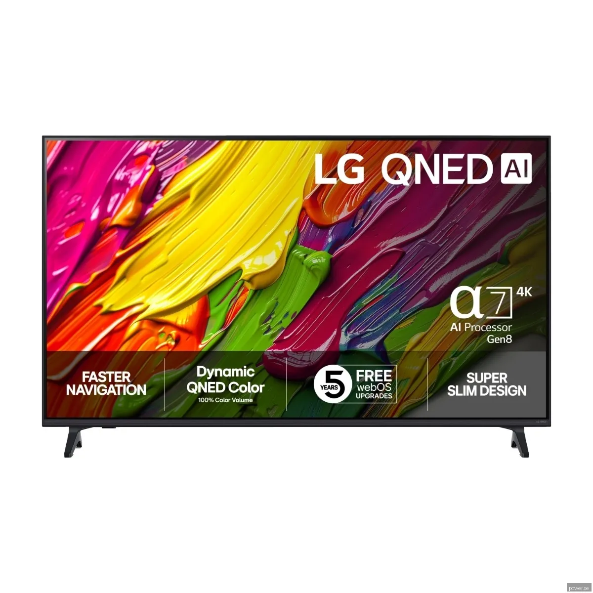 LG 65" TV LED 4K 65" QNED AI QNED70 4K Smart TV 2025