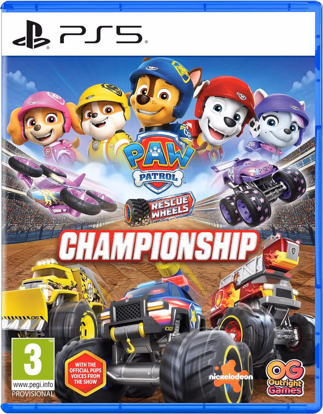 Paw Patrol Rescue Wheels: Championship - Sony PlayStation 5 - Racing