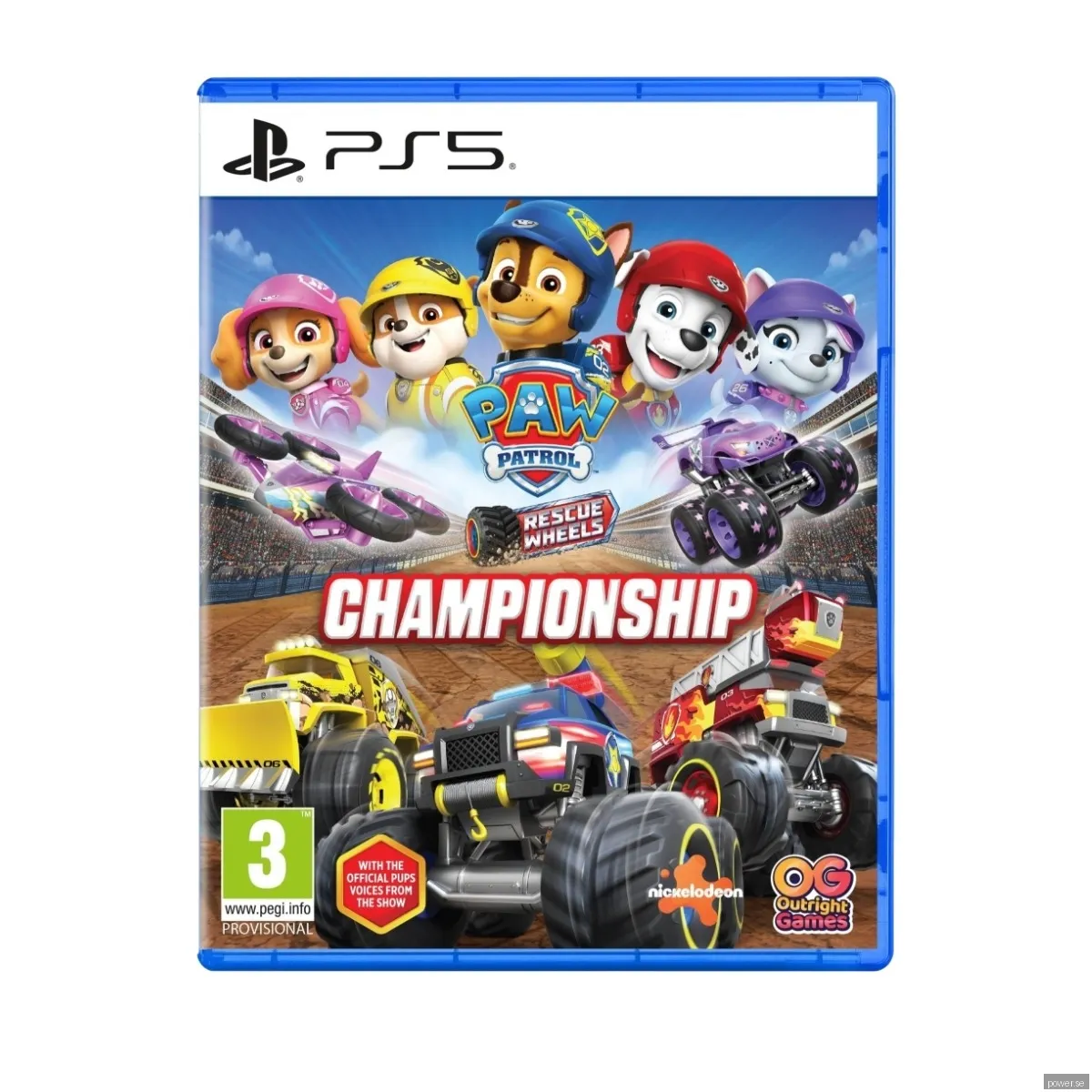 Paw Patrol Rescue Wheels: Championship - Sony PlayStation 5 - Racing