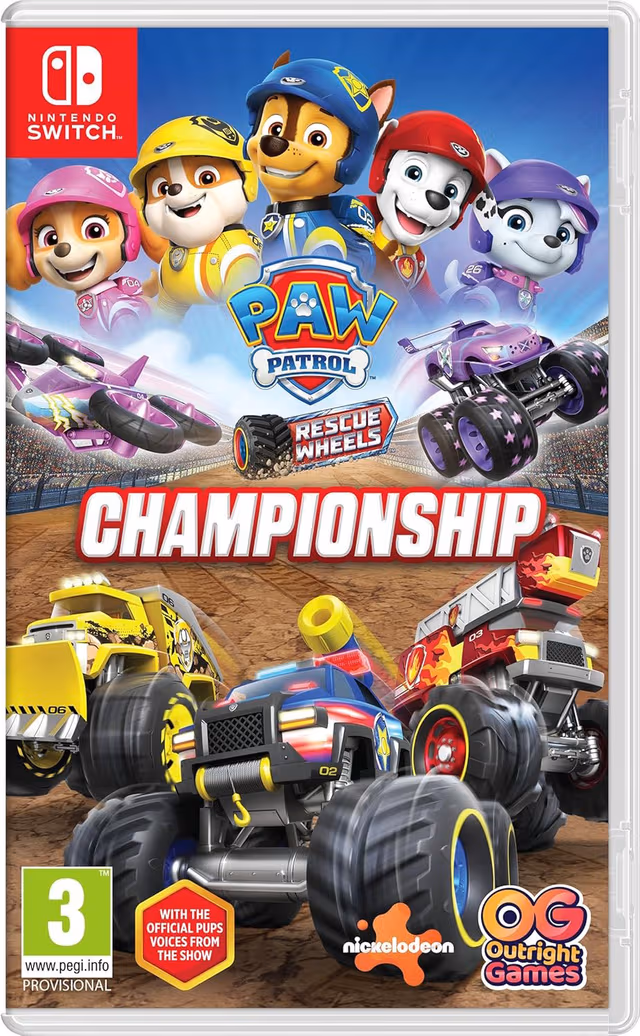 Paw Patrol Rescue Wheels: Championship - Nintendo Switch - Racing