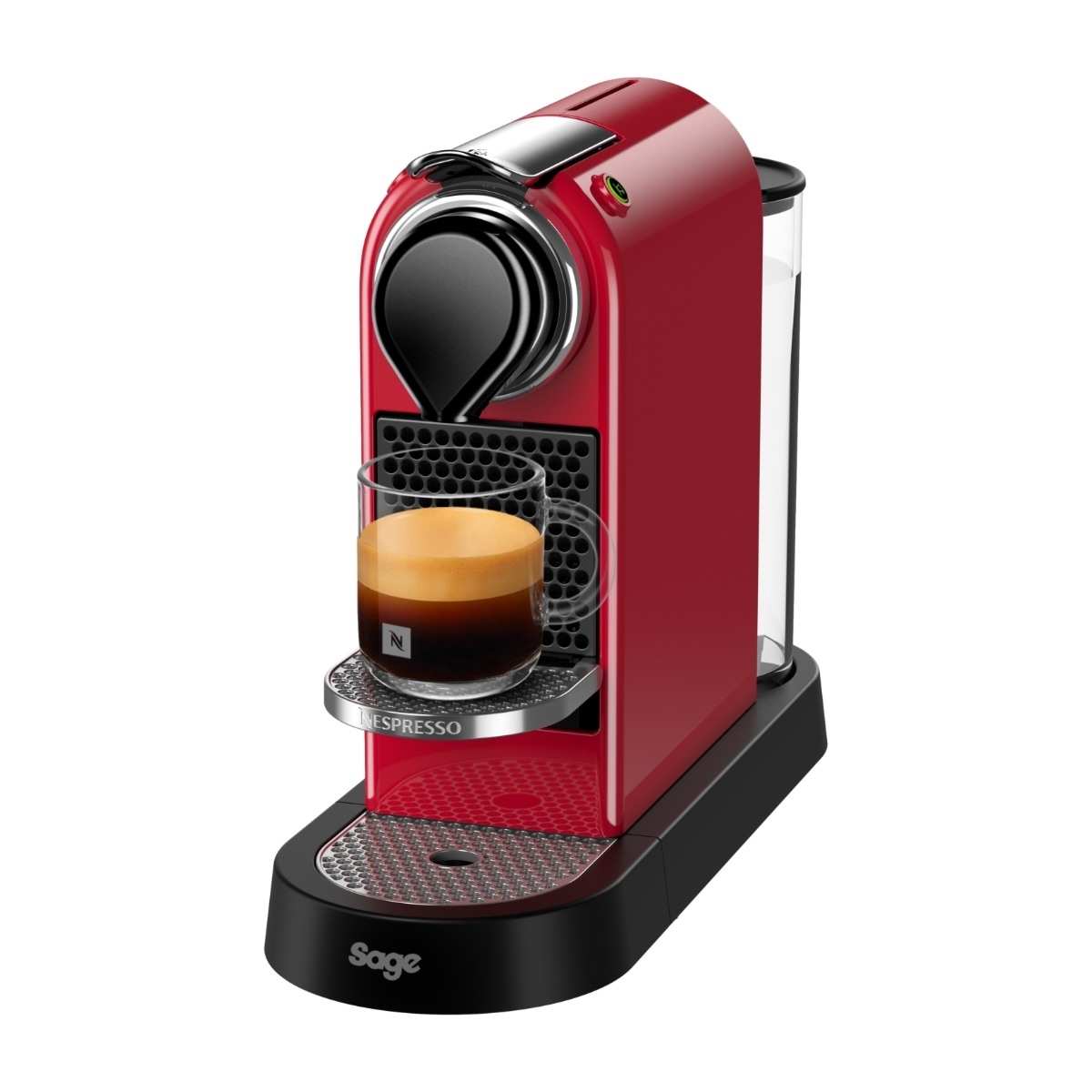Nespresso CitiZ kapselmaskin by Sage, röd