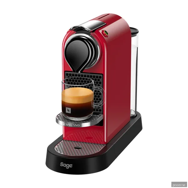 Nespresso CitiZ kapselmaskin by Sage, röd