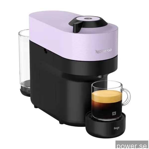 Nespresso Vertuo POP kapselmaskin by Sage, lila