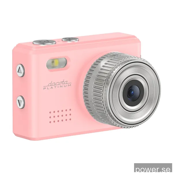 Dacota Platinum DC22 nyckelringskamera, rosa