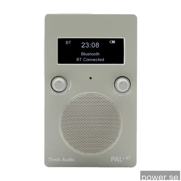 Tivoli Audio PAL+BT DAB+ bärbar radio, grå
