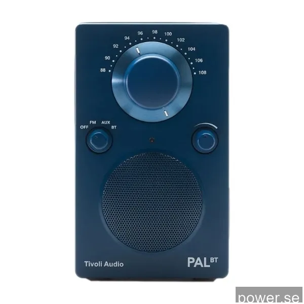 Tivoli Audio PAL BT bärbar radio, blå