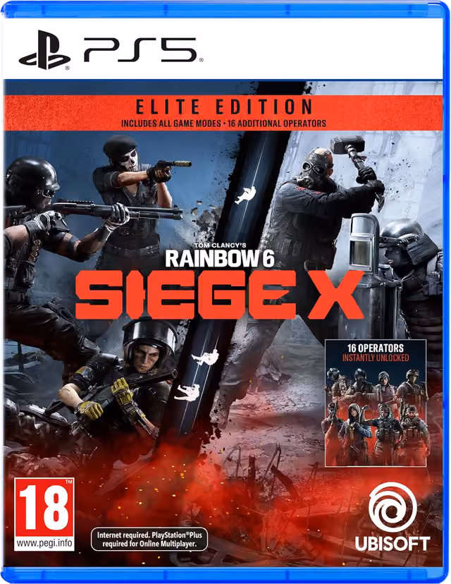 Tom Clancy's Rainbow Six Siege X (Elite Edition) - Sony PlayStation 5 - Skytte