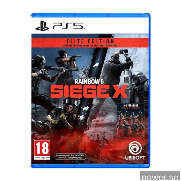 Tom Clancy's Rainbow Six Siege X (Elite Edition) - Sony PlayStation 5 - Skytte