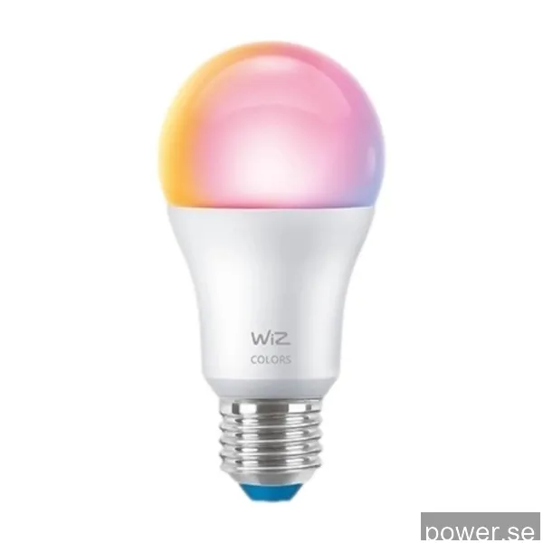 WiZ Smart LED A60 – fullfärg + justerbart vitt ljus, E27