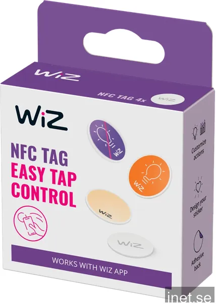 WiZ NFC Smart Tags (4-pack)