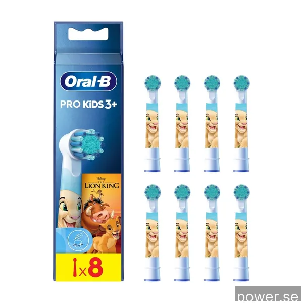 Oral-B Kids Lion King borsthuvud, 8 st