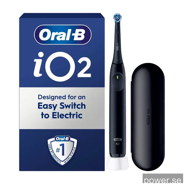Oral-B iO2 Limited Edition eltandborste, Night Black
