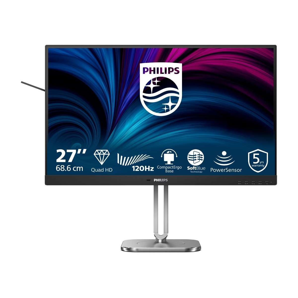 27" Philips 4000 Series 27B2N4500 - 2560x1440 (QHD) - 120Hz - IPS