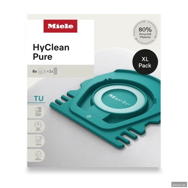 Miele TU XL HyClean Pure dammsugarpåsar 12694890