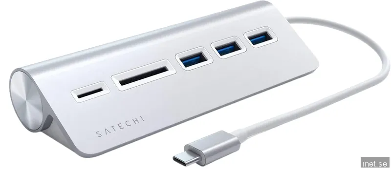 Satechi USB-C Combo Hub for Desktop USB Hub - 3 porte - Silver
